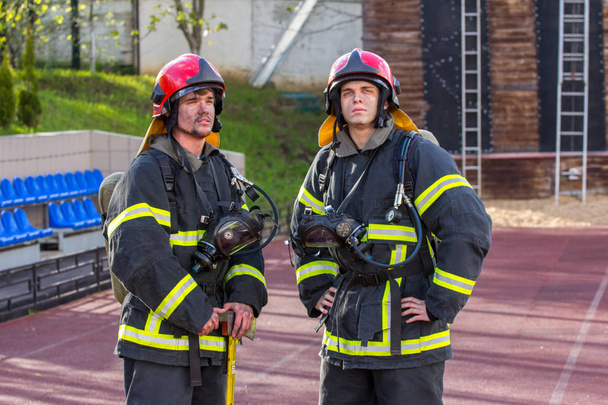 Portrait of a firemans - Fotografie, Obrázek