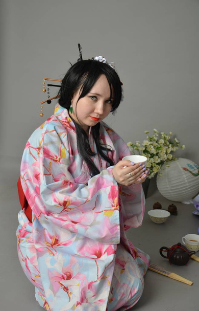 Tea ceremony in Japan - Φωτογραφία, εικόνα