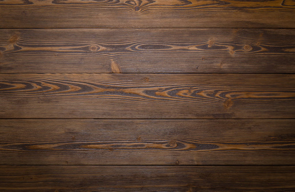 wooden texture of brown boards - Photo, Image