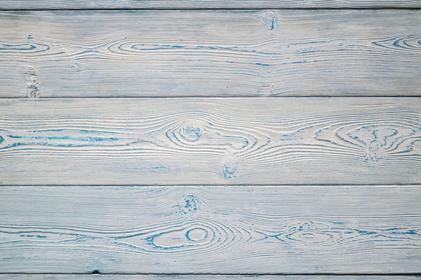 wooden texture of blue boards - Фото, зображення