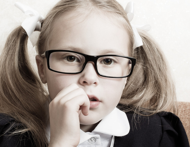 Girl with glasses. - Photo, Image