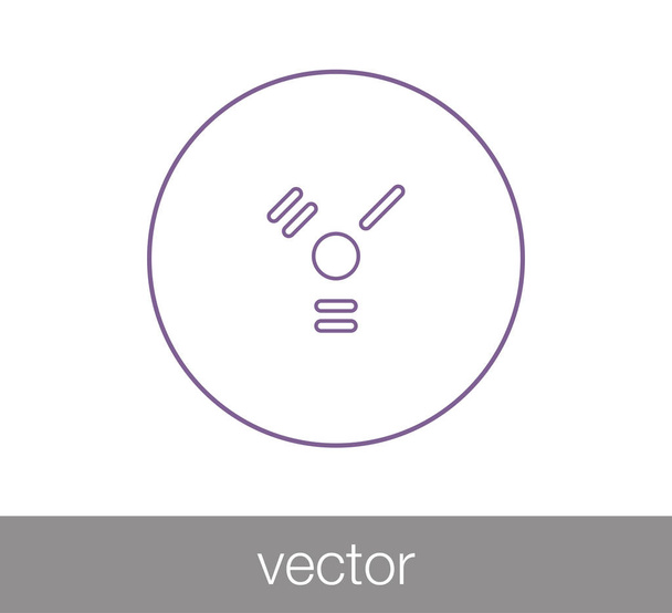 Network flat icon - Vektori, kuva