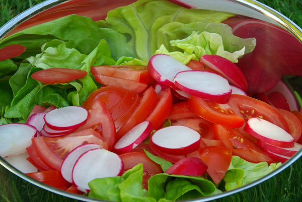 Gemischter Salat - vegyes saláta 02 - Fotó, kép