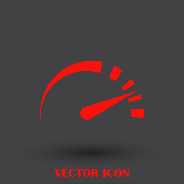Sebesség ikonra. vektor webdesign - Vektor, kép