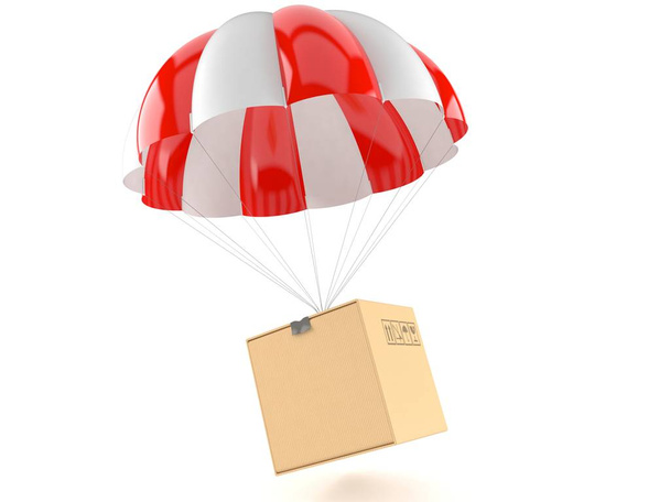 paraşüt ile paket - Fotoğraf, Görsel