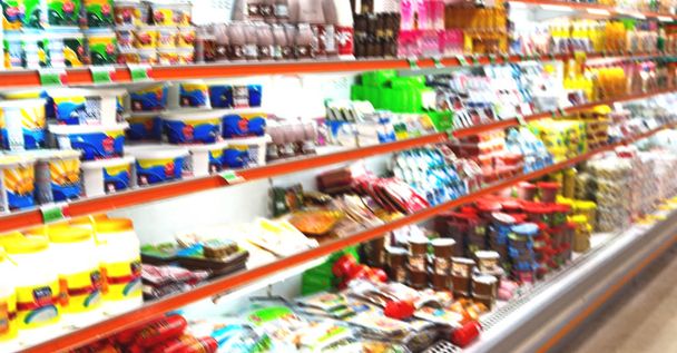 v Íránu abstraktní supermarketu rozostření  - Fotografie, Obrázek