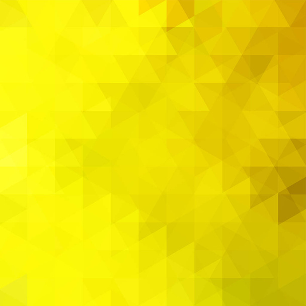 Modello geometrico, sfondo vettoriale a triangoli nei toni del giallo. Modello illustrativo
 - Vettoriali, immagini