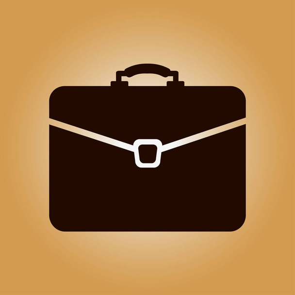 Briefcase sign symbol. - Vetor, Imagem