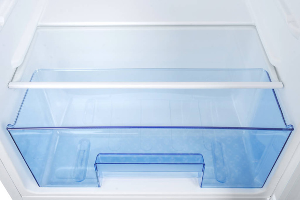 White refrigerator isolated on white background - Photo, Image