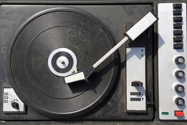 oude vinyl speler - Foto, afbeelding