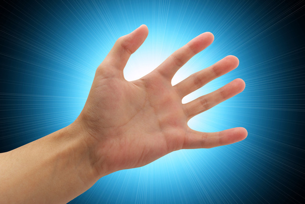 Human palm - Фото, изображение