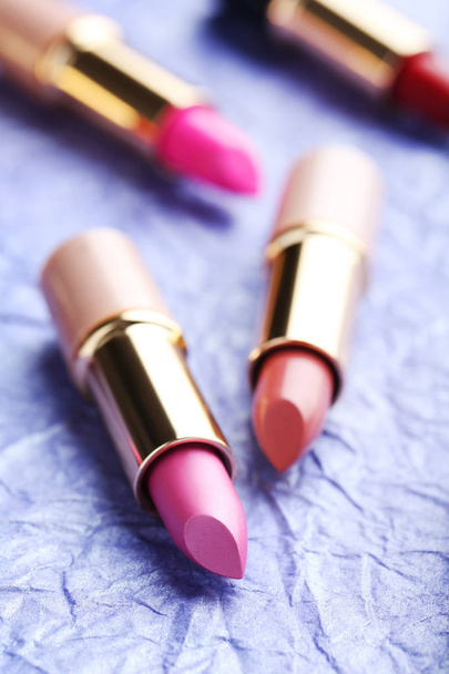 Fashion colorful lipsticks - Фото, изображение