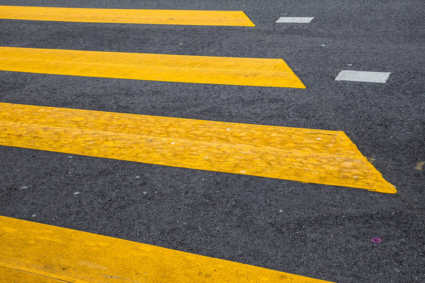 Yellow Road Lines - Foto, afbeelding