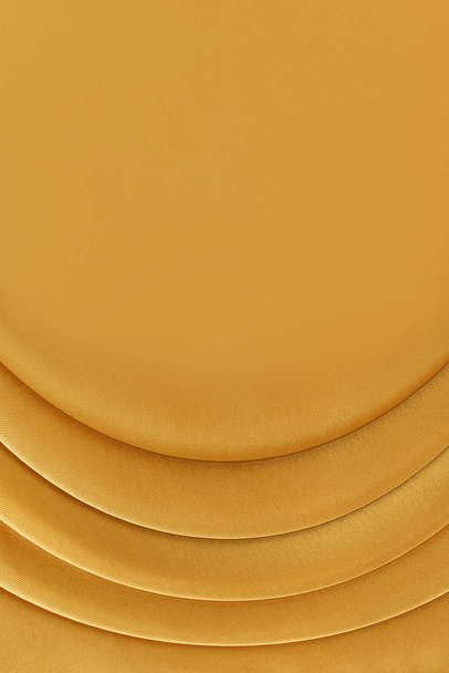 Gold silk satin. - Photo, Image