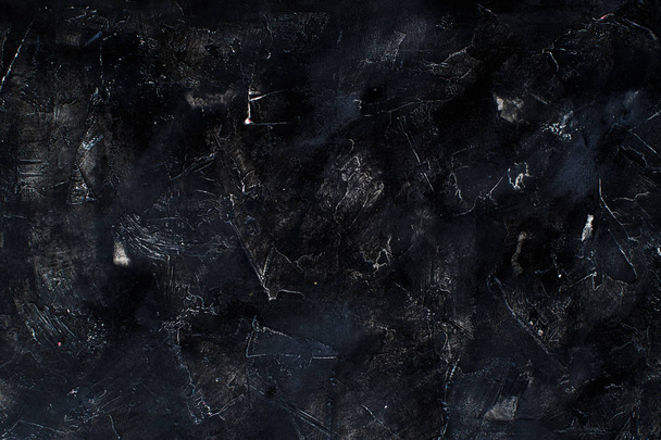 Aged black wood background - Фото, изображение