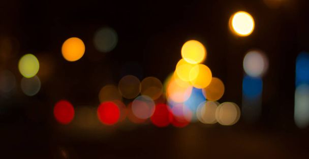 Blurred image of lights - Фото, изображение