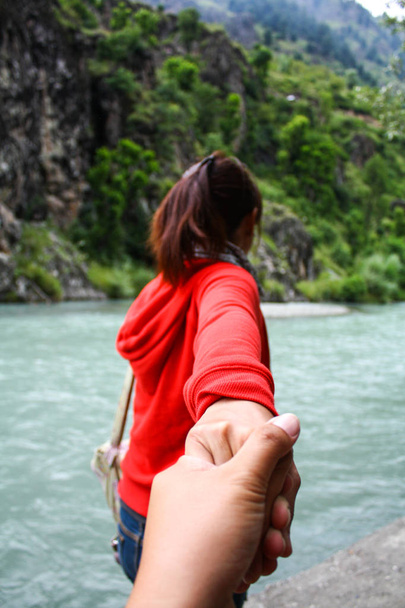 The trip of couples to places. - Photo, Image