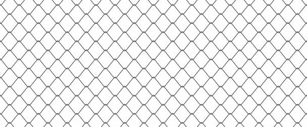 Chain link Fence - Vector, Image
