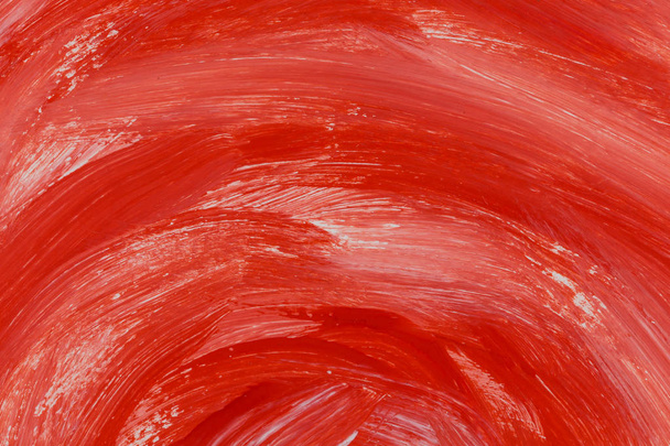 Red color paint texture - Foto, Imagem