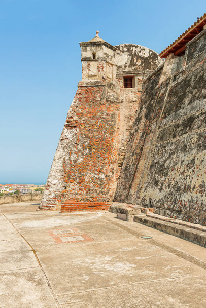 Сан Феліпе Кастільо de Барахас знакових фортеця в Картахене,  - Фото, зображення
