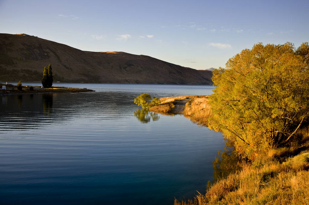 Jezioro Tekapo Nowa Zelandia - Zdjęcie, obraz