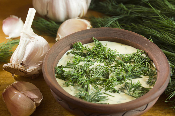 Garlic dip sauce - Fotó, kép