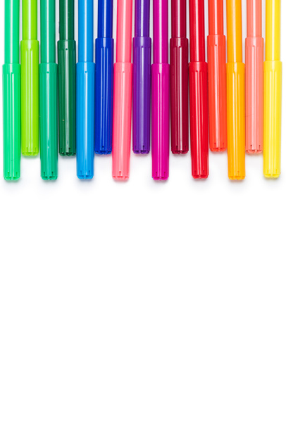 Colorful felt tip pens  - Photo, Image