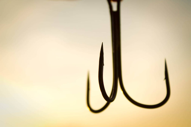 rybářské háček closeup  - Fotografie, Obrázek
