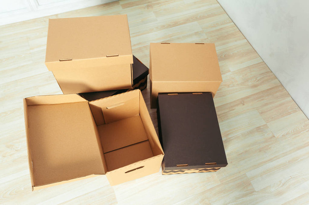 Big cardboard boxes - Foto, Imagem
