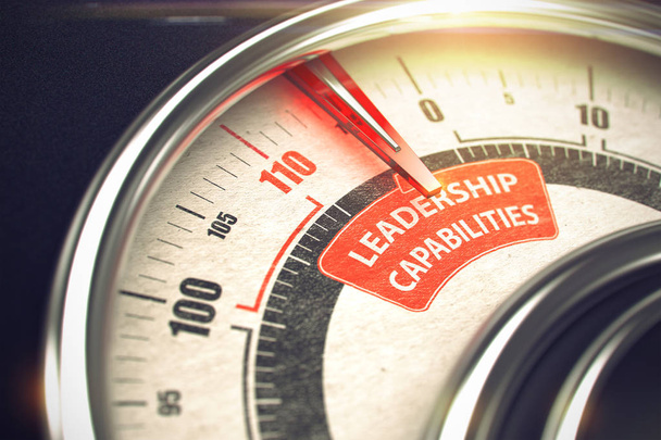 Capacités de leadership - Concept de mode d'affaires. 3D
. - Photo, image