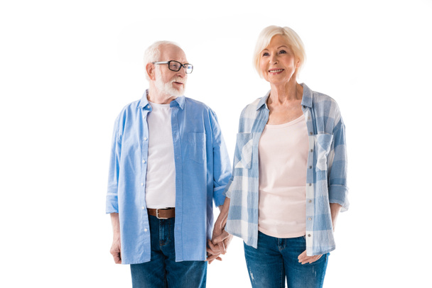 ευτυχισμένο ζευγάρι ηλικιωμένων - Φωτογραφία, εικόνα