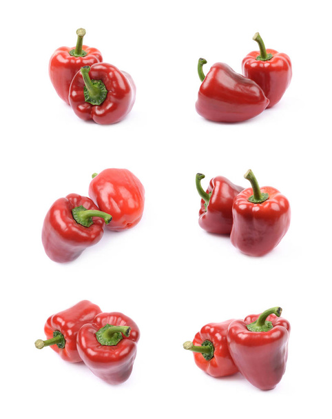 Bell peppers isolated - Photo, Image