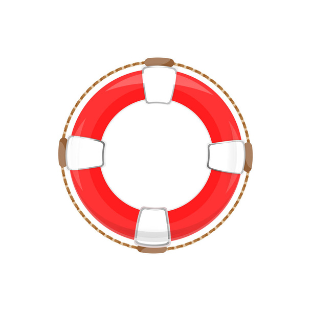 App icon lifebuoy. On white background, isolated object - Vector, Image