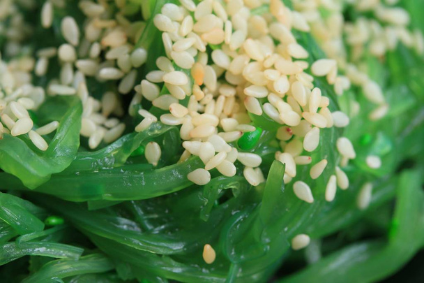 seaweed salad - japanese food - Photo, Image