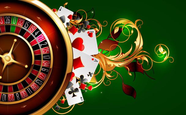 casino advertising design - Вектор, зображення