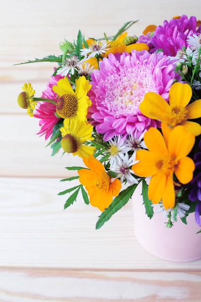 Multi colored bouquet - Photo, image