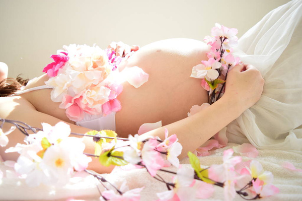 Kismama fotó a terhes nők - Fotó, kép