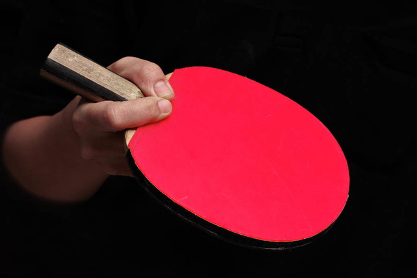 Held forehand in Chinese style for Table tennis - Φωτογραφία, εικόνα