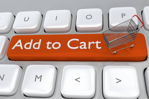 Add to Cart - merchant concept - Photo, Image