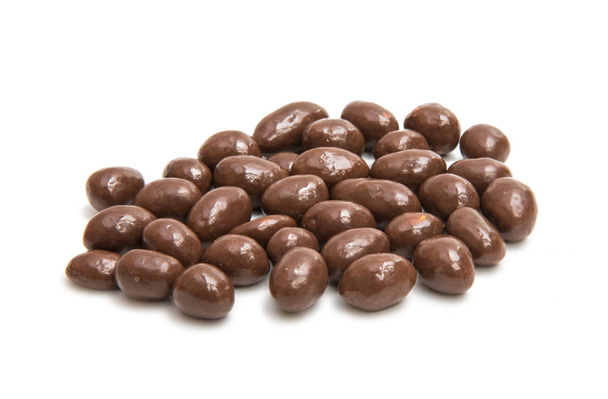 amandelen in chocolade glazuur  - Foto, afbeelding