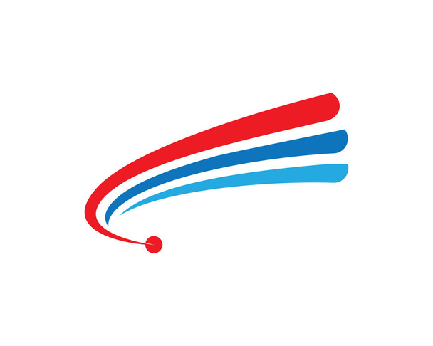Logo transferu danych arrow - Wektor, obraz
