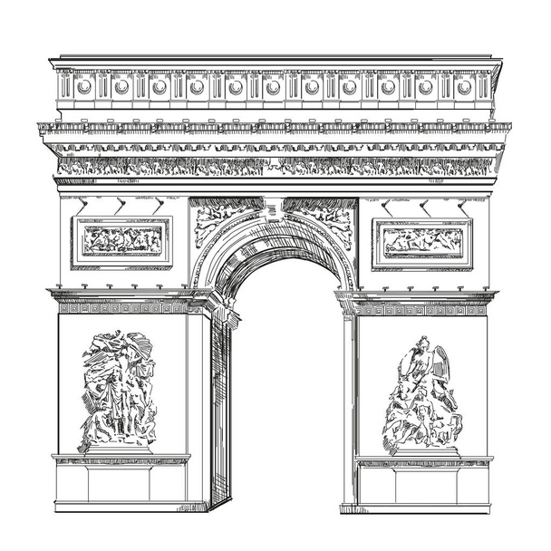 Vector Triumphal Arch - Vector, Image
