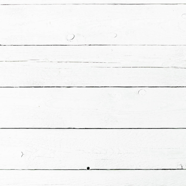 Close view of white wooden surface - Photo, Image