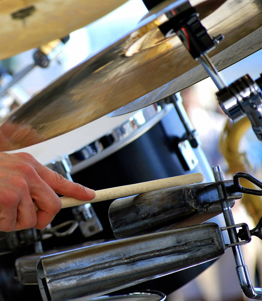 Λατινική drum set. - Φωτογραφία, εικόνα