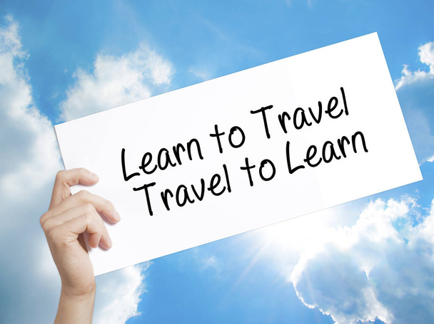 Learn to Travel - Zdjęcie, obraz