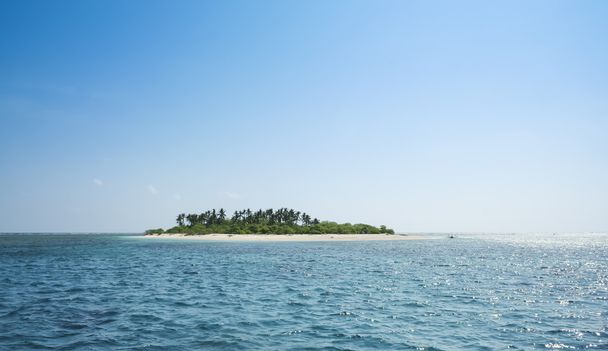 einsame Insel Sulu Meer Philippinen - Foto, Bild