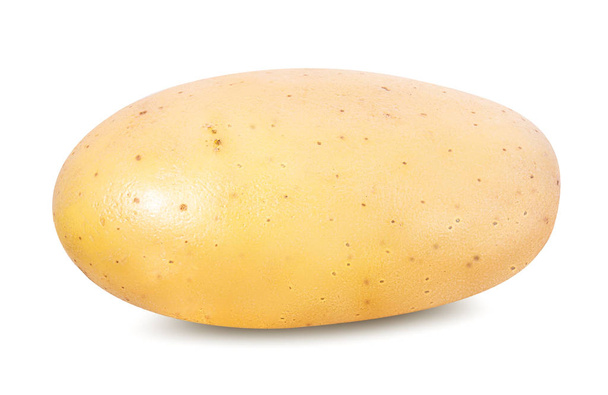 aardappel geïsoleerd op wit  - Foto, afbeelding