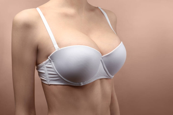 Woman's breast, closeup. - Foto, immagini