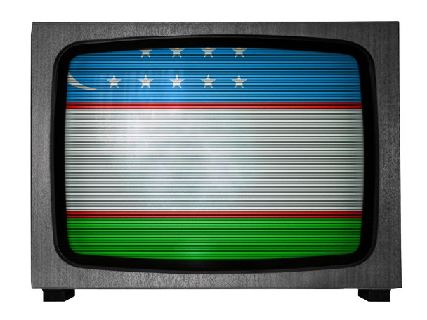 Üzbegisztán zászló - Fotó, kép