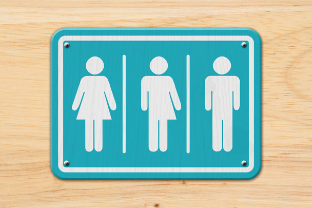 Όλους χωρίς αποκλεισμούς transgender σημάδι - Φωτογραφία, εικόνα